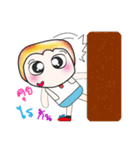 Hello my name is Hunta..^^（個別スタンプ：15）