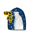 MooYhong ＆ MheePoo (The White Dogs)（個別スタンプ：33）