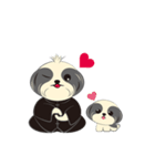 Kungfu Family: Shih Tzu Dog- FiFi（個別スタンプ：1）