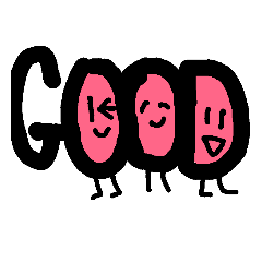 [LINEスタンプ] デカ文字さん