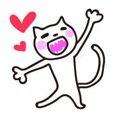 [LINEスタンプ] ネコのねこひろさん