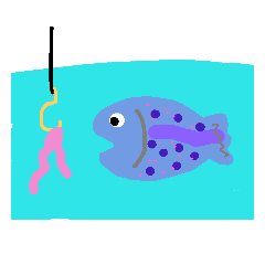 [LINEスタンプ] 魚釣り日和