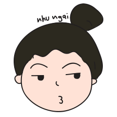 [LINEスタンプ] Nhu Ngai