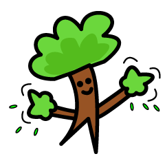 [LINEスタンプ] The daily life of a little tree man