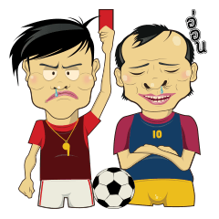 [LINEスタンプ] FOUL PLAY