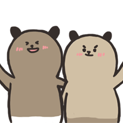 [LINEスタンプ] Peanut bear's work life