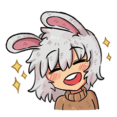 [LINEスタンプ] Yuki Usagi Sticker