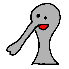 [LINEスタンプ] 耳のないゾウ