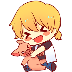[LINEスタンプ] Hi, I'm Naji