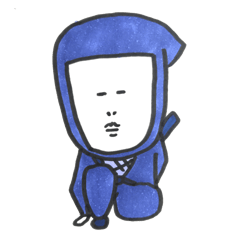 [LINEスタンプ] 忍者くんの日常会話