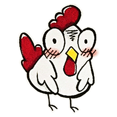 [LINEスタンプ] Shooken the Chicken