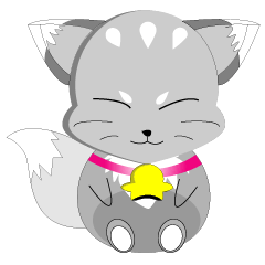 [LINEスタンプ] Snow fox baby