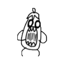 [LINEスタンプ] Eggplant0.1