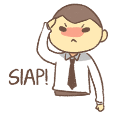 [LINEスタンプ] Mahasiswa Baru (Indonesian)