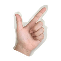 [LINEスタンプ] 手のスタンプ✌️