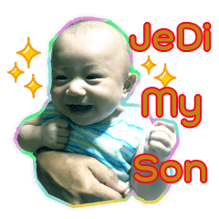 [LINEスタンプ] jedi my son
