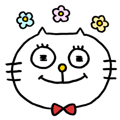 [LINEスタンプ] ねこのバディ子
