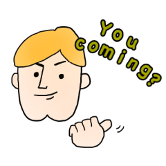 [LINEスタンプ] 外国人の友達と使える英語スタンプ①