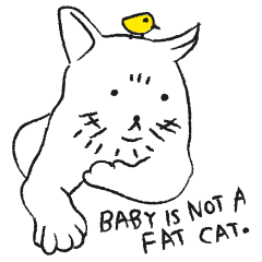 BABY IS NOT A FAT CAT！