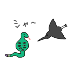 [LINEスタンプ] どくへび軍団