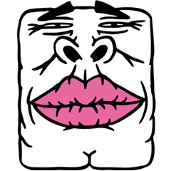 [LINEスタンプ] pinklipman