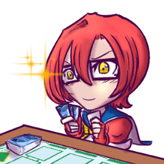 [LINEスタンプ] Card Gamer Fighter