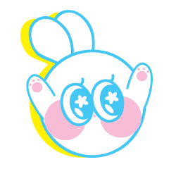 [LINEスタンプ] daily mochi rabbit