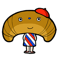 [LINEスタンプ] クロワッさん♪