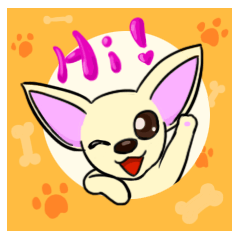 [LINEスタンプ] Sweetheart~the Big Ears Chihuahua 2