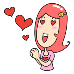 [LINEスタンプ] Lovely Cindy