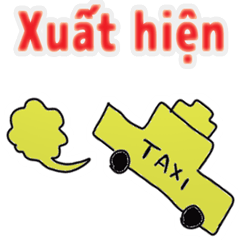 [LINEスタンプ] taxi driver vietnam version