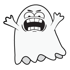 [LINEスタンプ] Little Ghosts