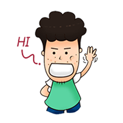 [LINEスタンプ] Mr.Acne