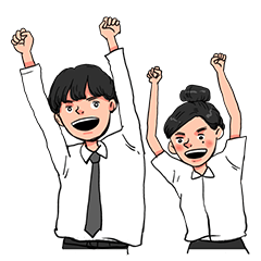 [LINEスタンプ] nisit mornor