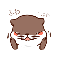 [LINEスタンプ] Go！ Go！Otter kun