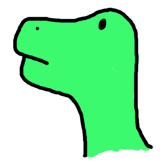 [LINEスタンプ] Colored Dino