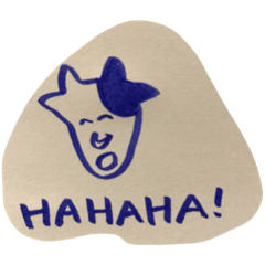 [LINEスタンプ] 牛人間