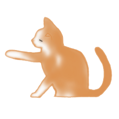 [LINEスタンプ] 愛情表現が豊かな猫さん