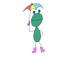 [LINEスタンプ] フロッグさん