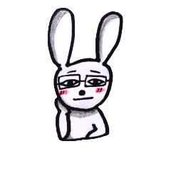 [LINEスタンプ] うさぎじん