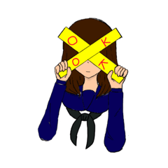 [LINEスタンプ] セーラ少女