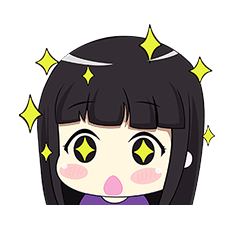 [LINEスタンプ] Icon Chibi Girls v1