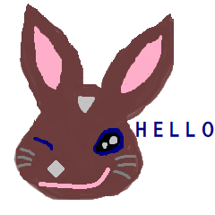 [LINEスタンプ] うさぎのサチヲ