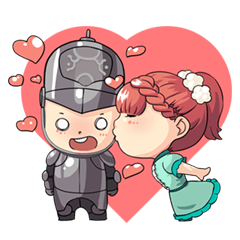 [LINEスタンプ] chivalry