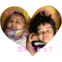 [LINEスタンプ] 仲良し姉妹の親バカスタンプ