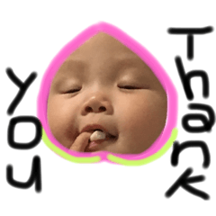 [LINEスタンプ] ももち