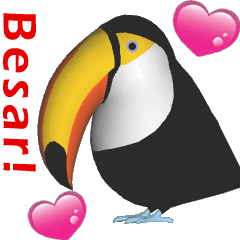 [LINEスタンプ] (In Indonesian) CG Toco Toucan (1)