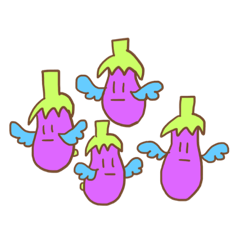 [LINEスタンプ] なすの村