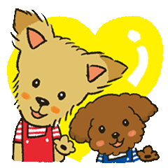 [LINEスタンプ] こきちゃん＆ふくちゃん＆みつばあちゃん