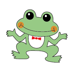 [LINEスタンプ] 明和地所の住みカエル君